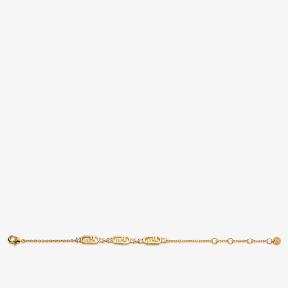 Fendi Slender bracelet decorated with three O'Lock motifs | Thumbnail 2