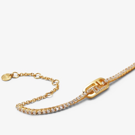 Fendi Tennis bracelet with O'Lock motif | Thumbnail 2