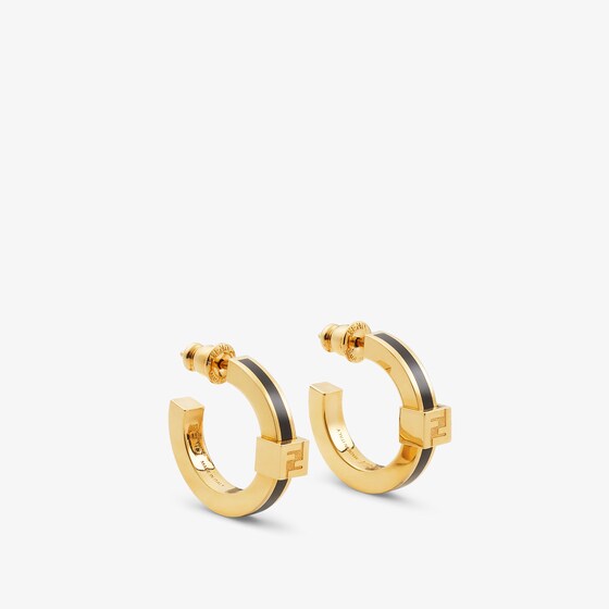 Fendi Forever  Earrings In Gold