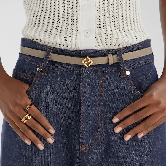 Fendi Slender ring with FF logo detail | Thumbnail 3