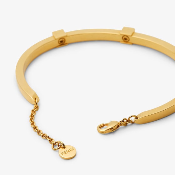 Fendi Slender, rigid bracelet with FF logo detail | Thumbnail 2