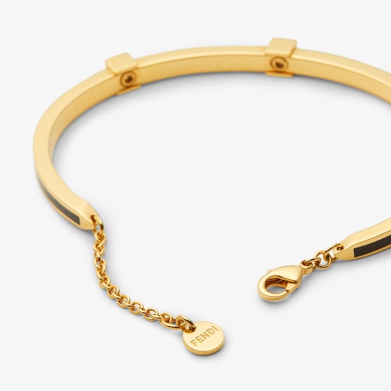 Fendi Slender, rigid bracelet with FF logo detail | Thumbnail 2