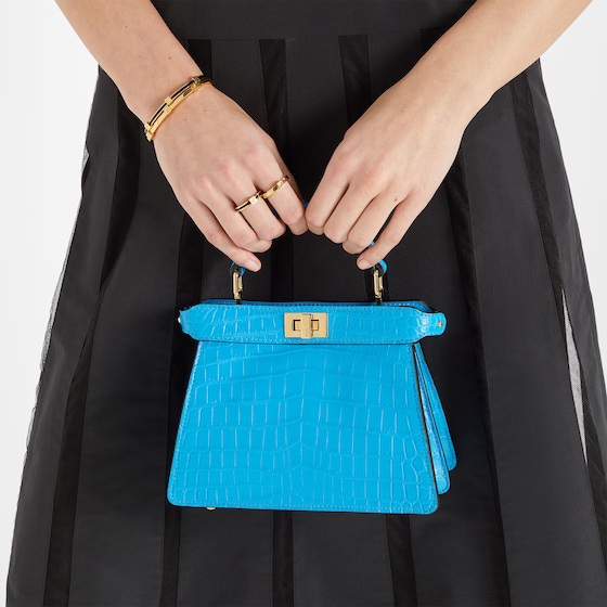 Fendi Slender, rigid bracelet with FF logo detail | Thumbnail 4