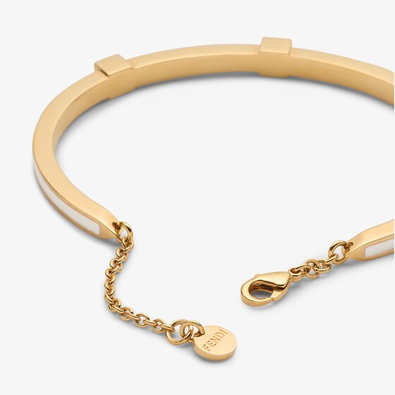Fendi Slender, rigid bracelet with iconic FF logo detail | Thumbnail 3