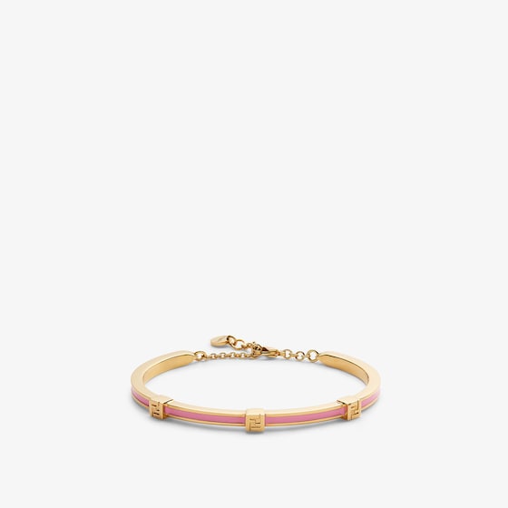 Fendi Slender, rigid bracelet with iconic FF logo detail