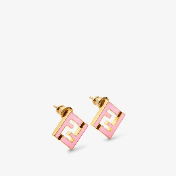 Fendi Forever  Earrings In Pink