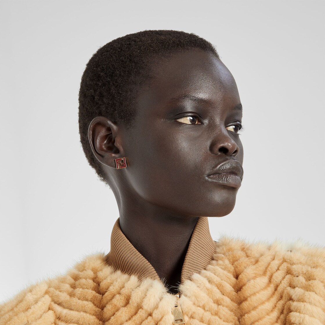 Forever Fendi earrings Gold finish Gold - Image 3/3