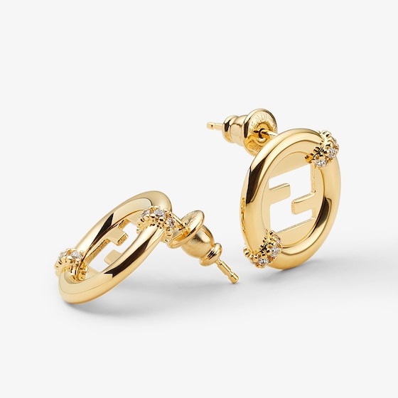 Fendi Stud earrings in the EverRound logo shape | Thumbnail 2