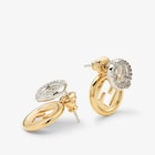 3개 중 2개 이미지 에버라운드 펜디 이어링