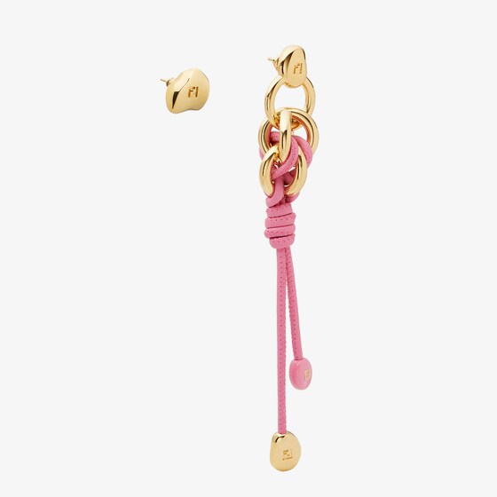 Fendi Candy asymmetric earrings