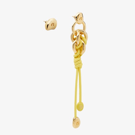 Fendi Candy asymmetric earrings