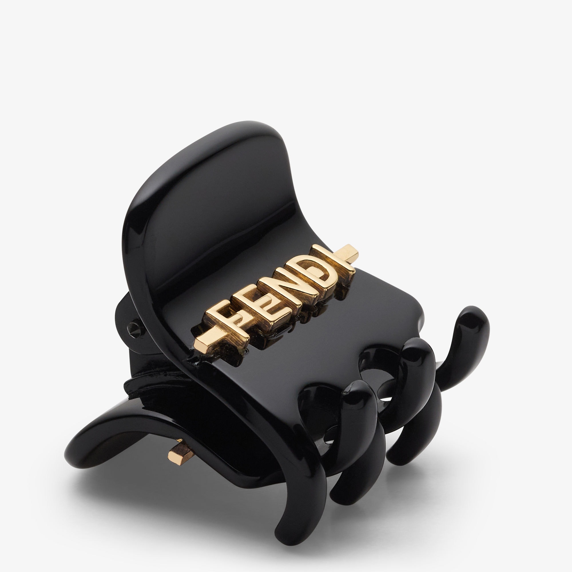 フェンディグラフィ ヘアクリップ ブラック | Fendi