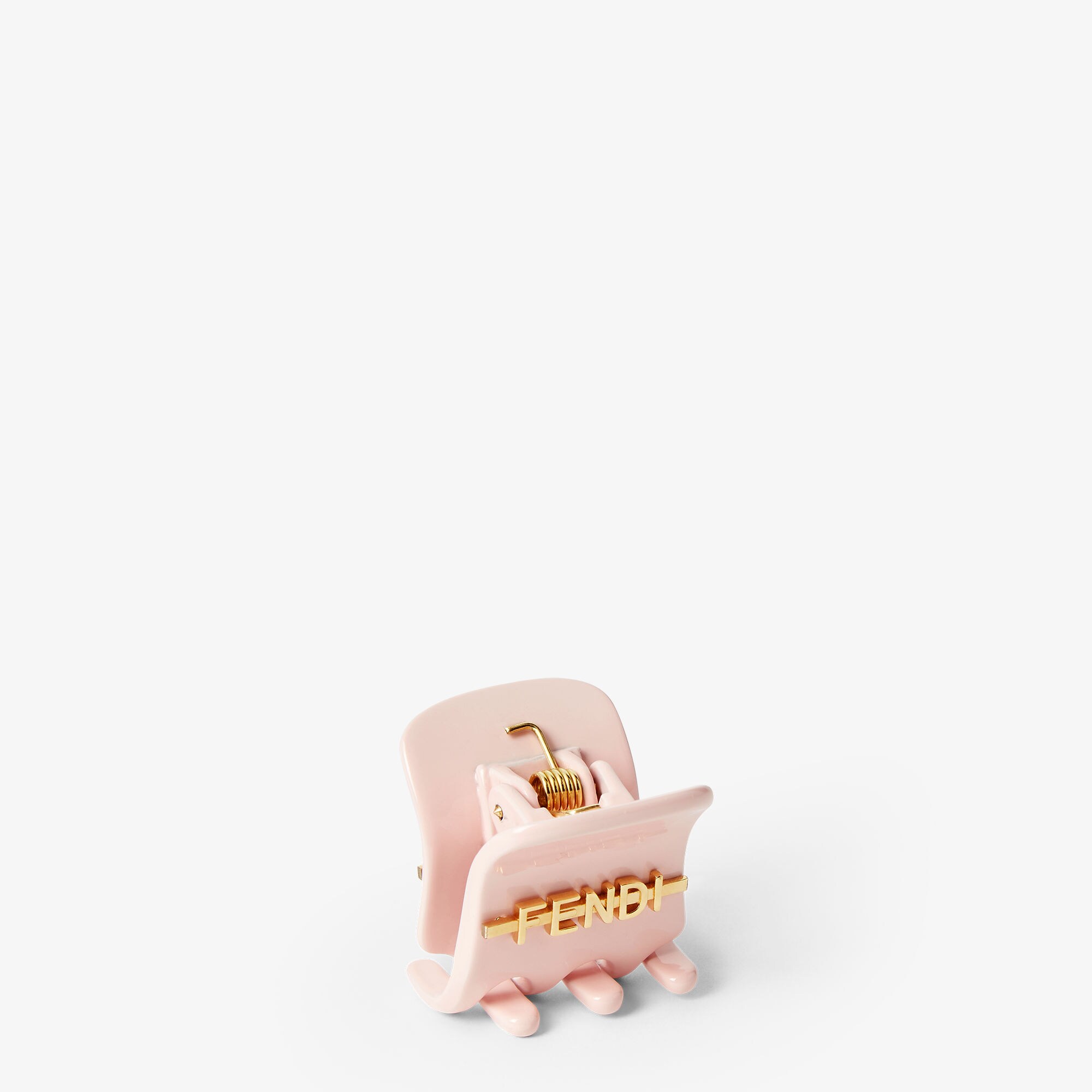 Fendigraphy hair clip Pink | Fendi