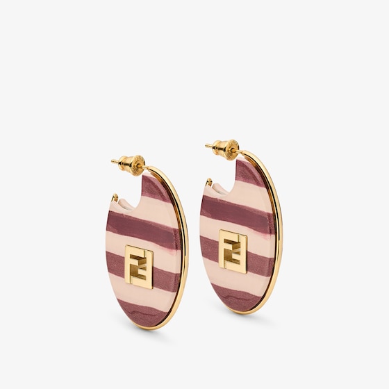 Fendi Forever  Earrings In Multi