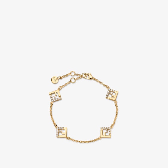 Fendi Forever  Bracelet In Gold