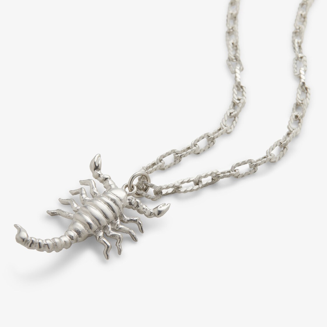 FENDI Zodiac Scorpio Necklace - Silver | FENDI GB2/3