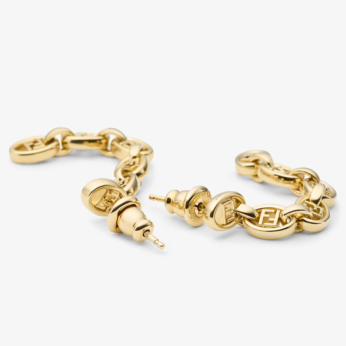FENDI Orbit墜飾耳環