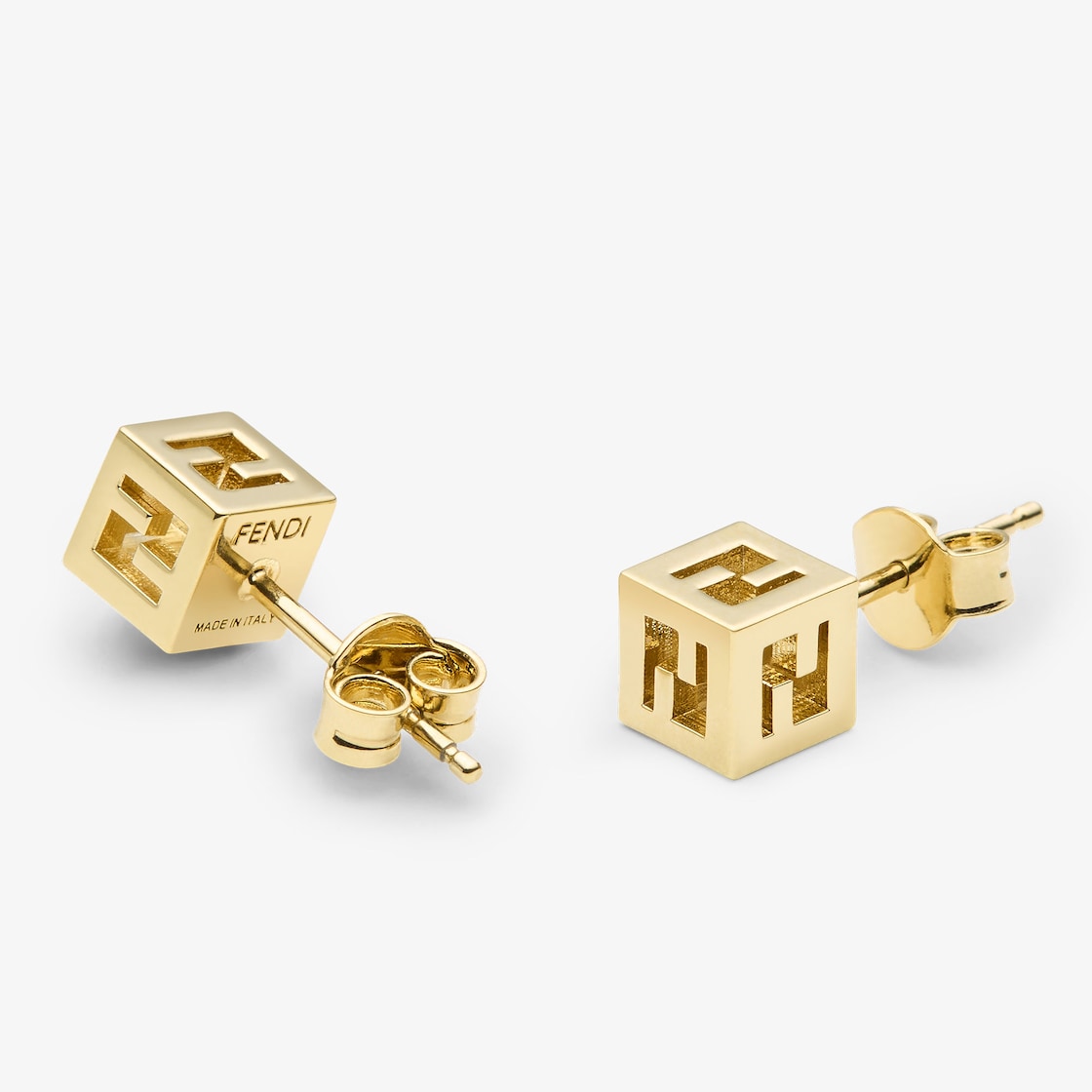Fendi Faces Stud Earrings
