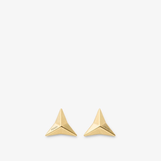 Fendi Sign Stud Earrings