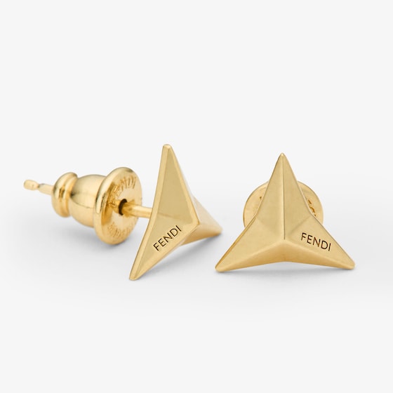 Fendi Sign Stud Earrings | Thumbnail 2
