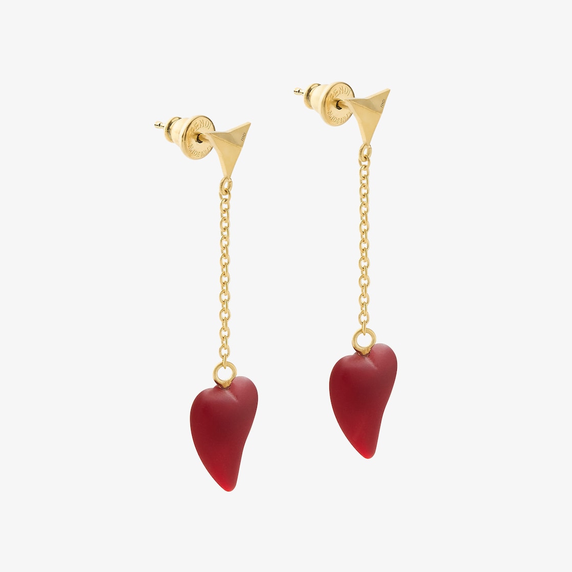 FENDI Heartbeat墜飾耳環