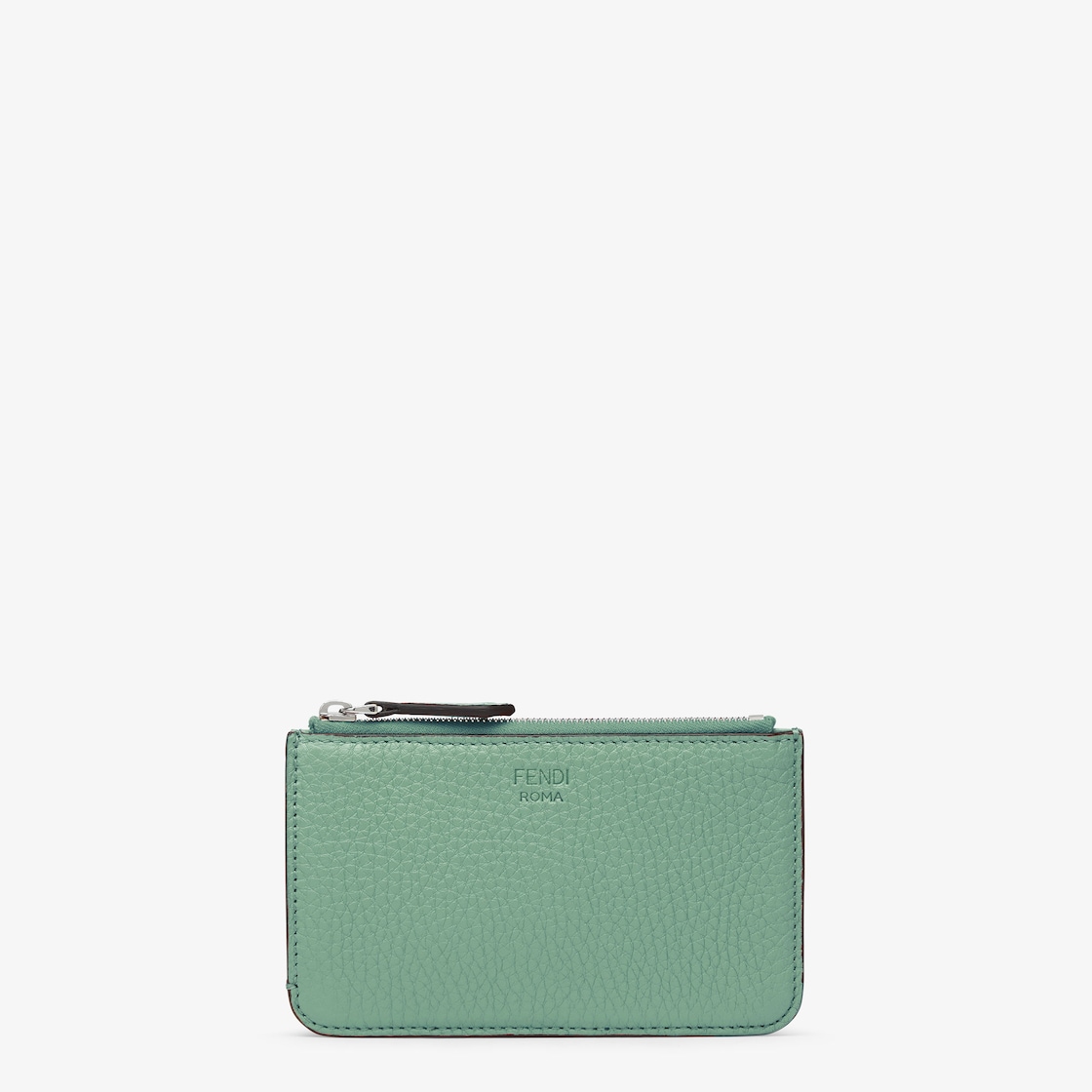 Fendi F is Fendi Calfskin Key and Card Case Pouch (Wallets and Small  Leather Goods,Cardholders)