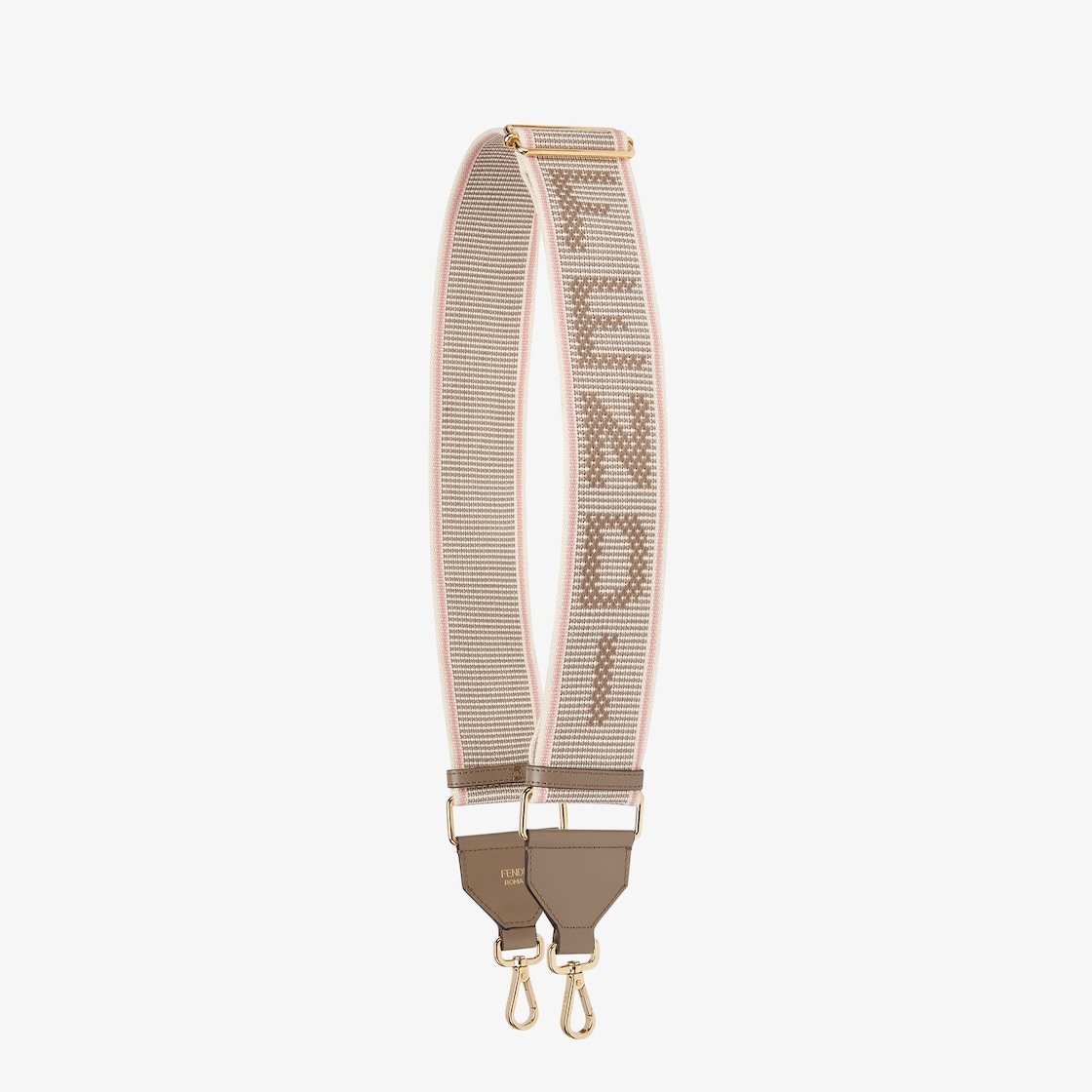 Strap You - Pink ribbon shoulder strap | Fendi