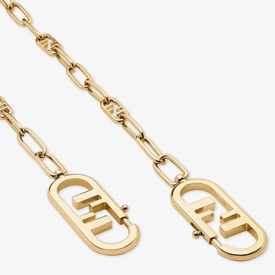 Fendi Chain mesh shoulder strap with double O'Lock clip | Thumbnail 2
