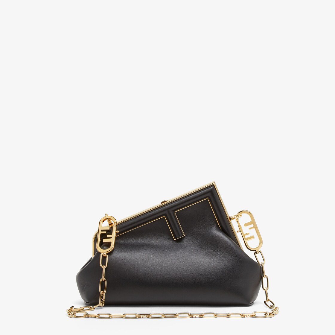 Strap You - Gold-colored metal shoulder strap | Fendi