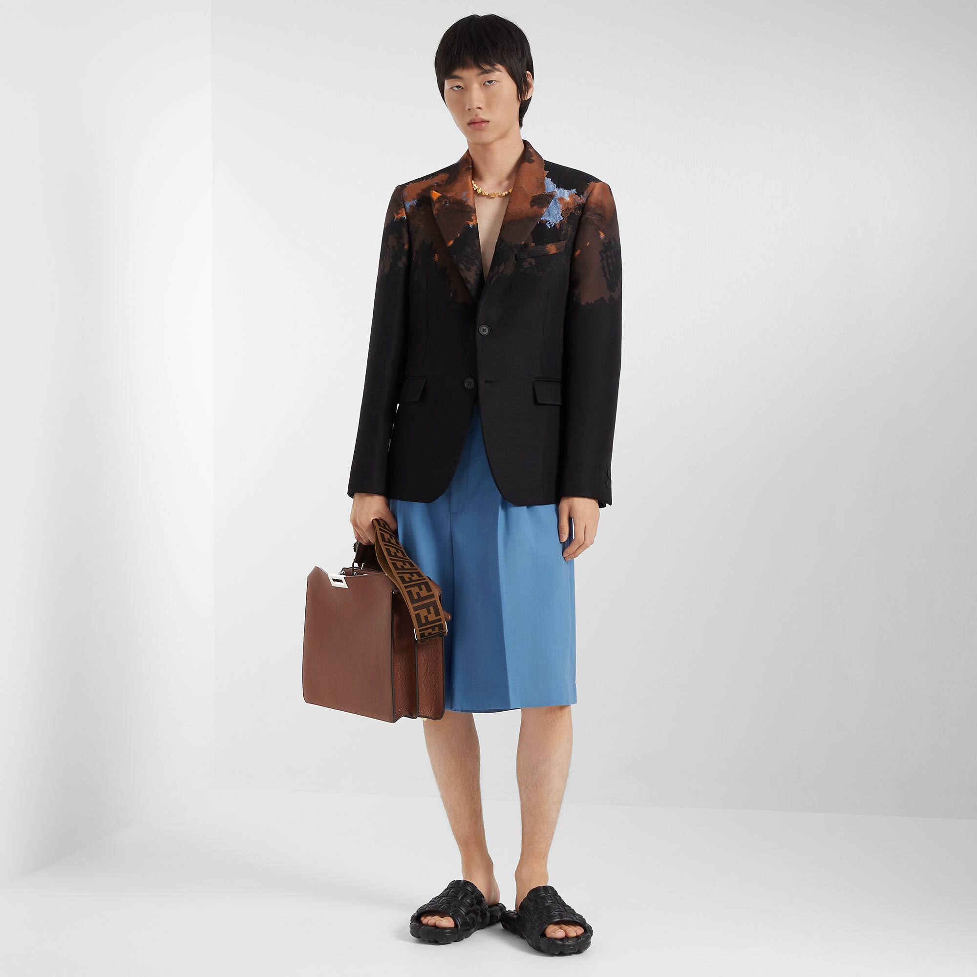 ストラップ ユー ファブリック ブラウン | Fendi