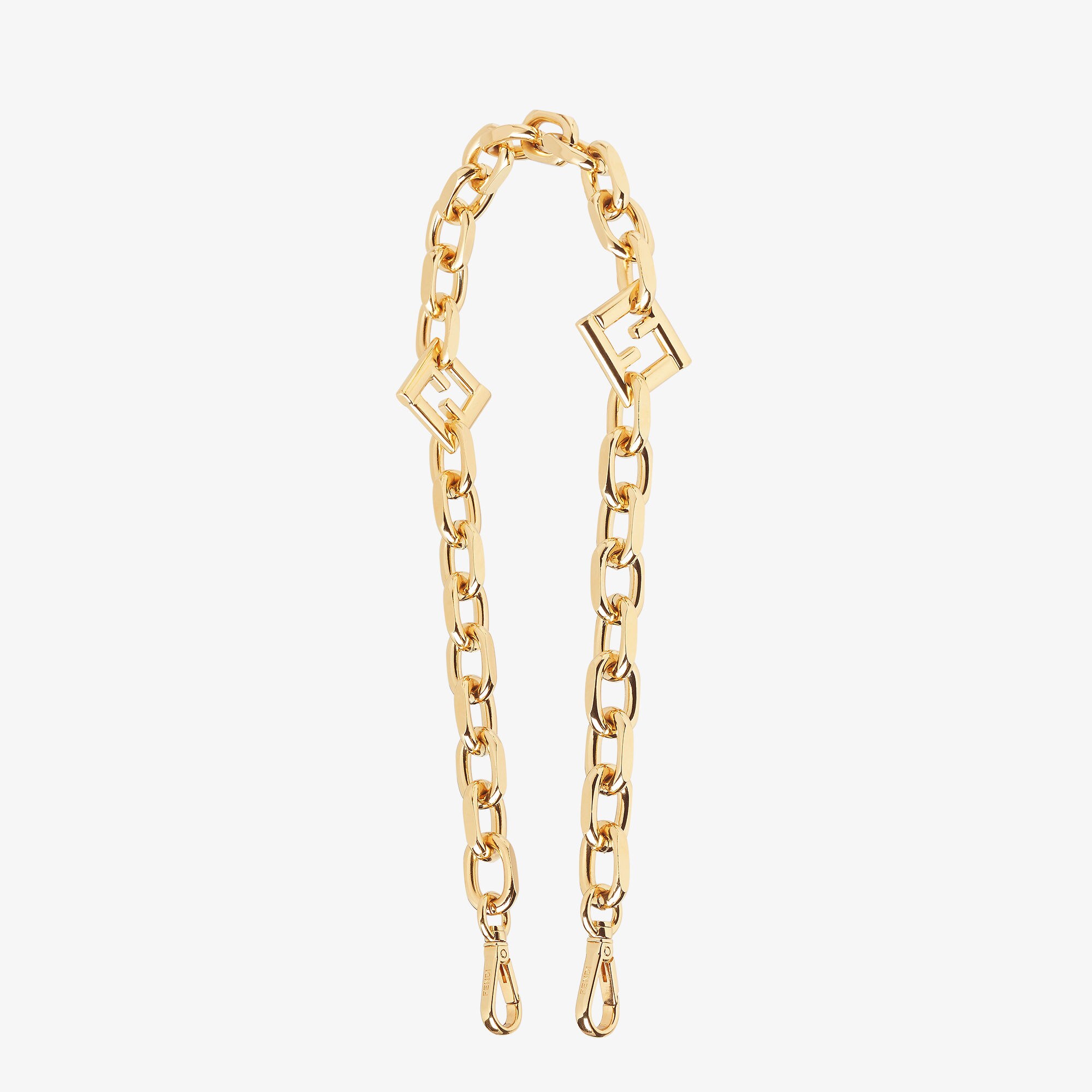 24SS【FENDI】ストラップ ユー メタル チェーン FFダイヤモンド