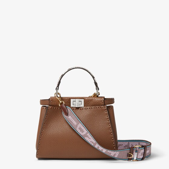 Fendi Long adjustable shoulder strap with double snap hook | Thumbnail 3
