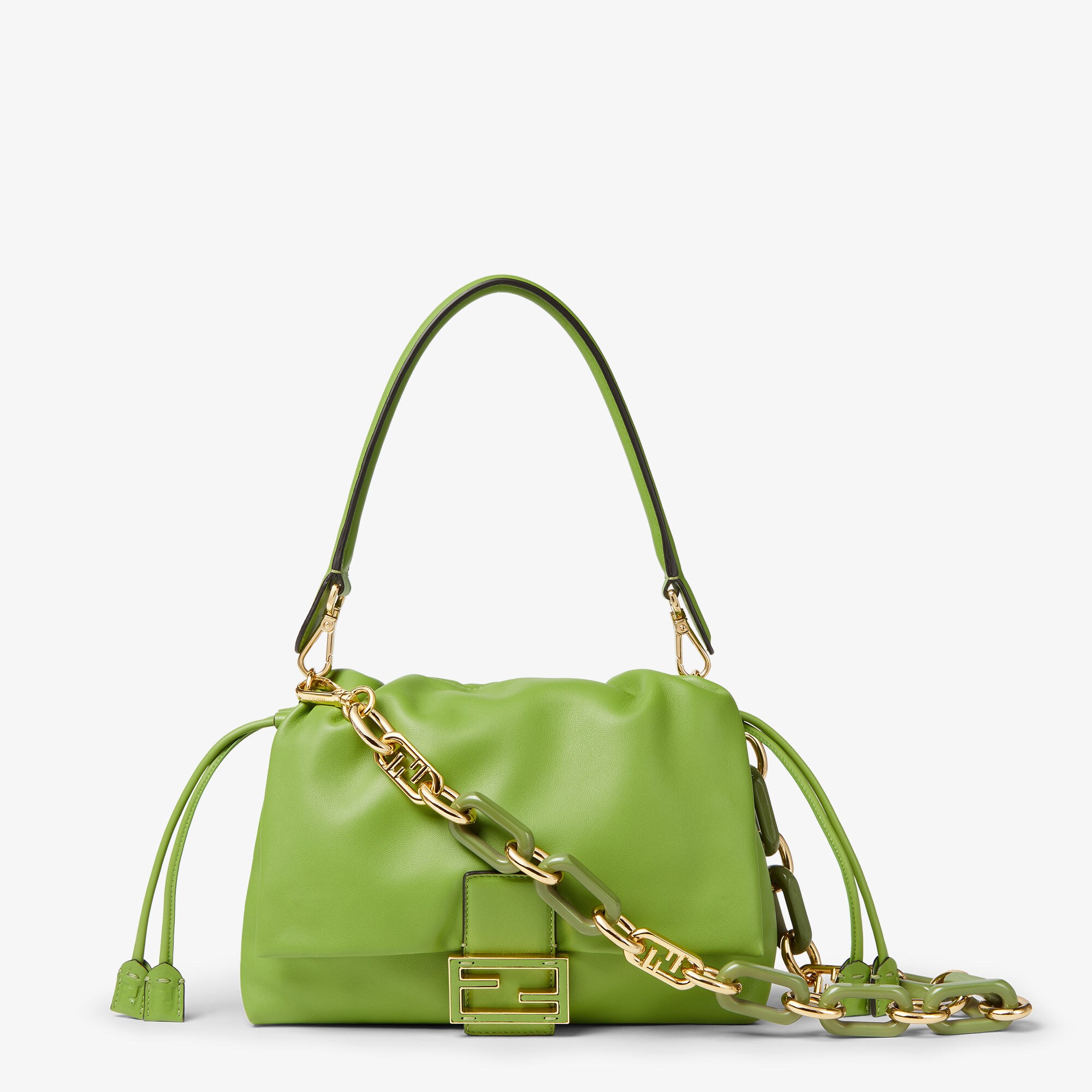 ストラップ ユー ゴールド仕上げ グリーン | Fendi