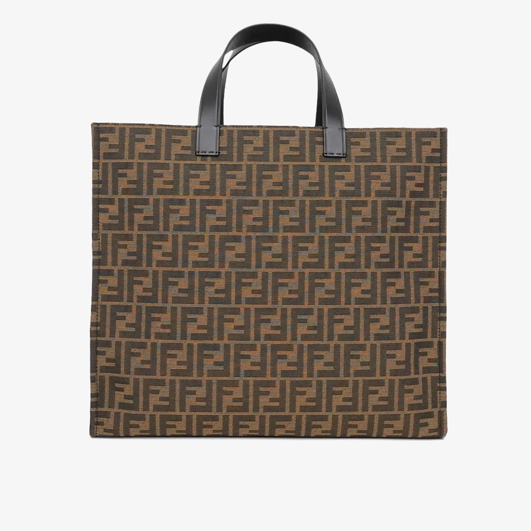 Shopper - FENDI x FRGMT x POKÉMON brown FF fabric bag | Fendi