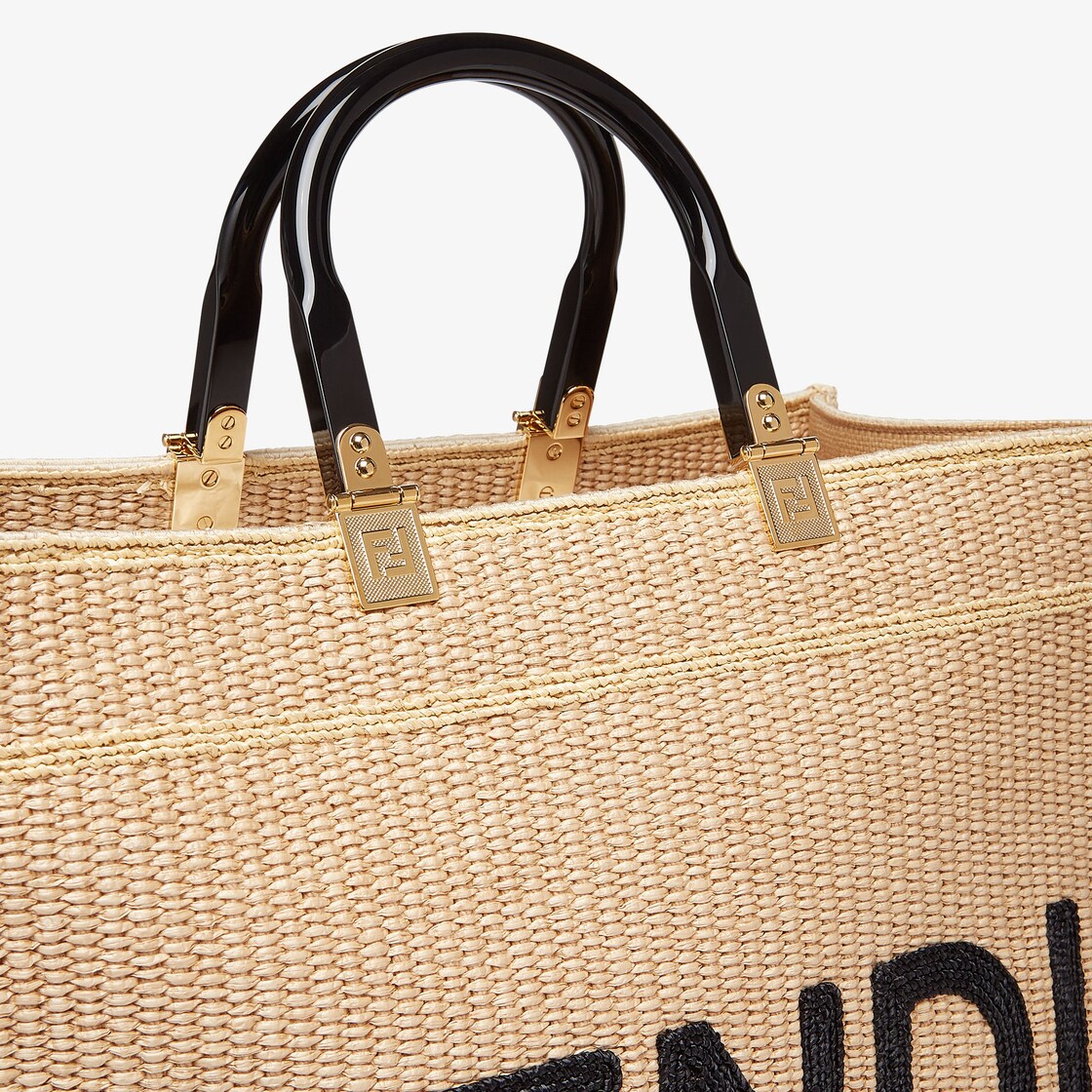 Fendi Sunshine Medium Fabric Beige - Image 5/5