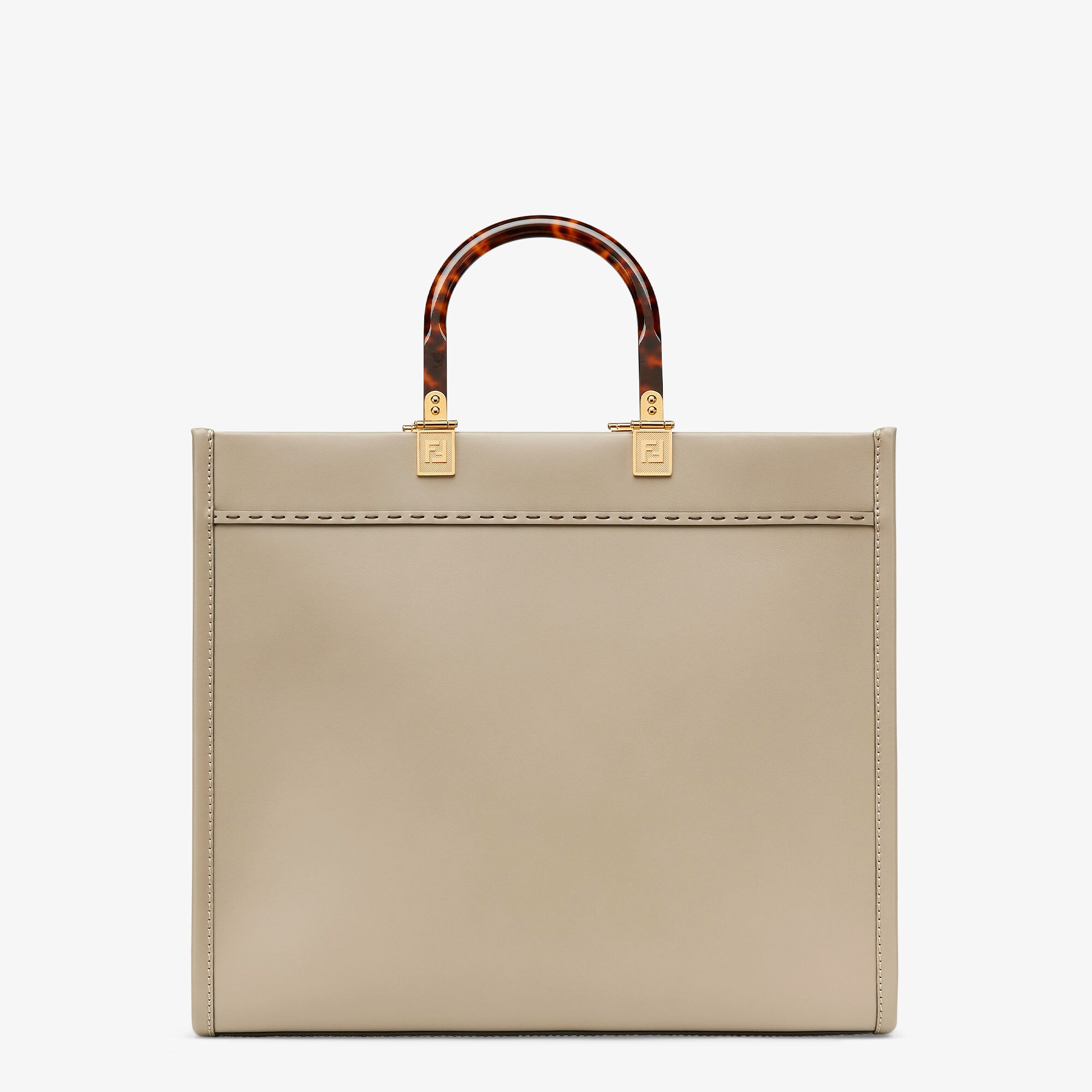 フェンディ サンシャイン ミディアム レザー グレー | Fendi