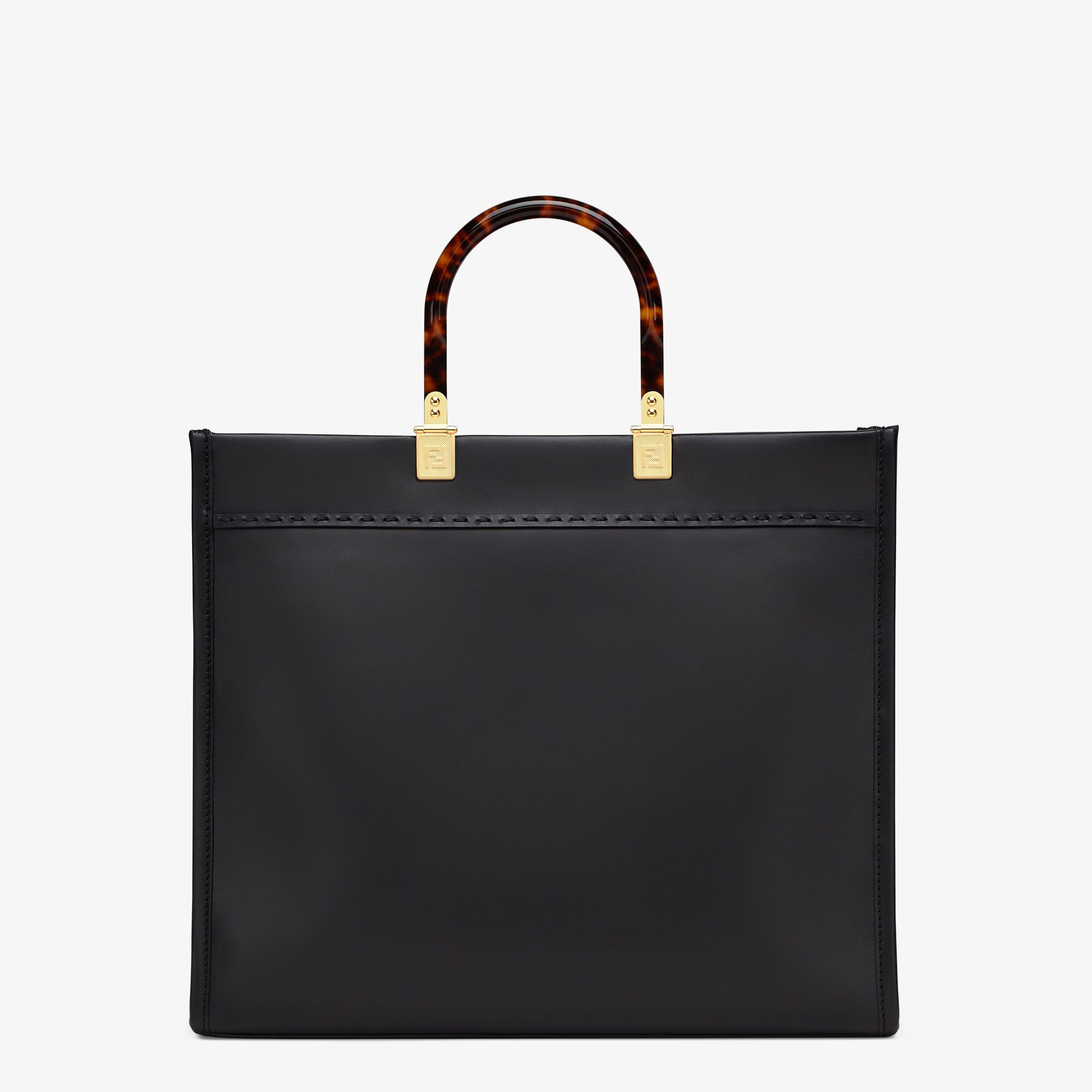 驚きの値段 フェンディ Fendi | ブラック レザー ミディアム サンシャイン バッグ