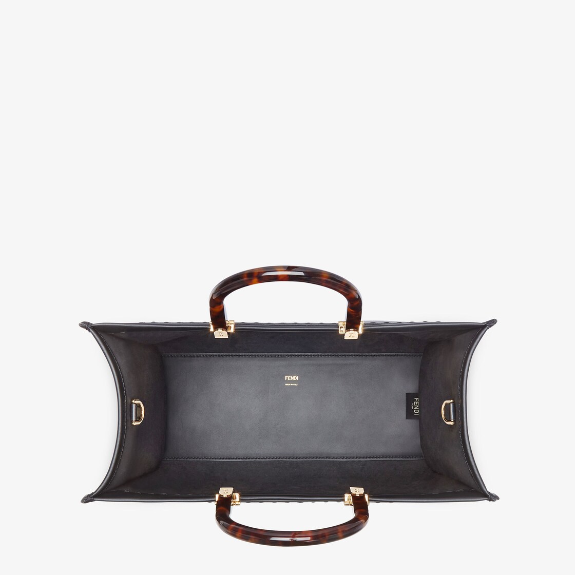 Fendi Sunshine Medium Leather Black