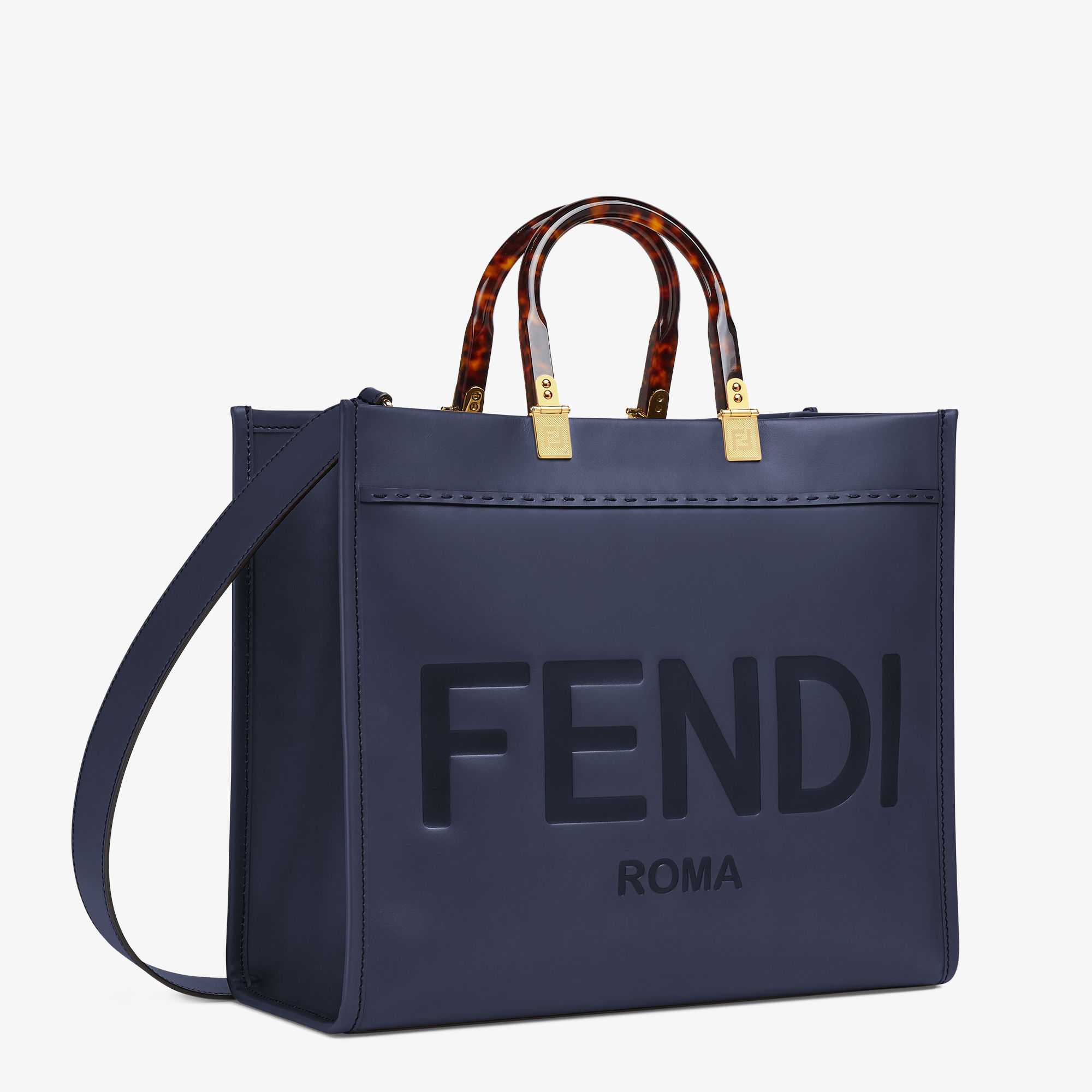 Fendi blue handbag online