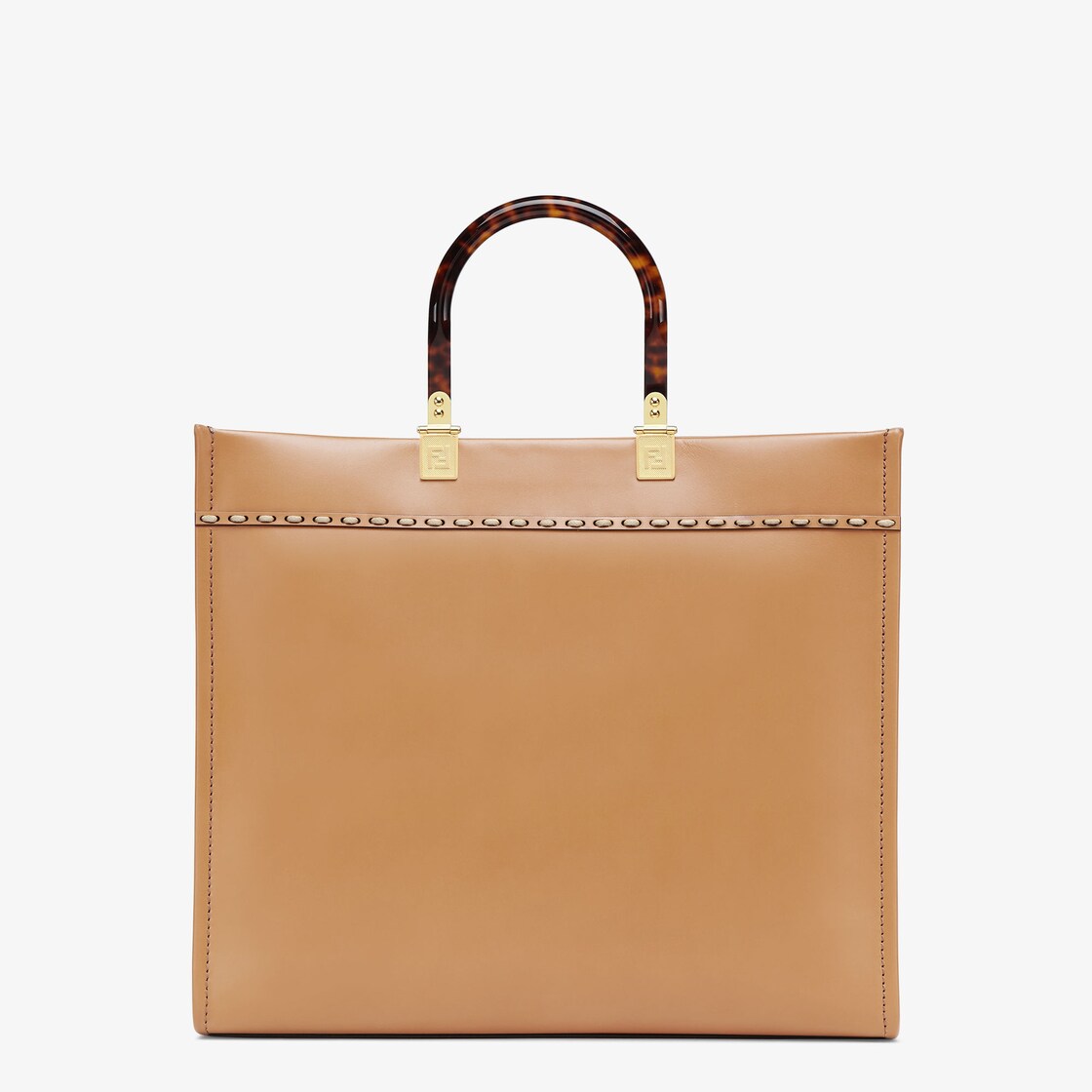 Fendi Sunshine Medium - Brown leather shopper