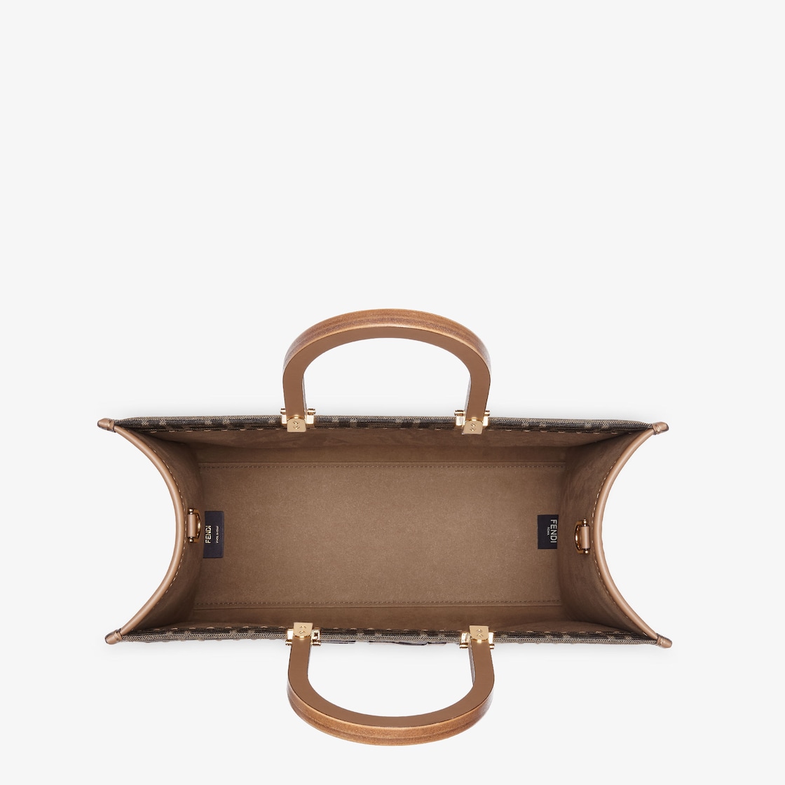 Fendi Sunshine Medium Fabric Brown - Image 4/5