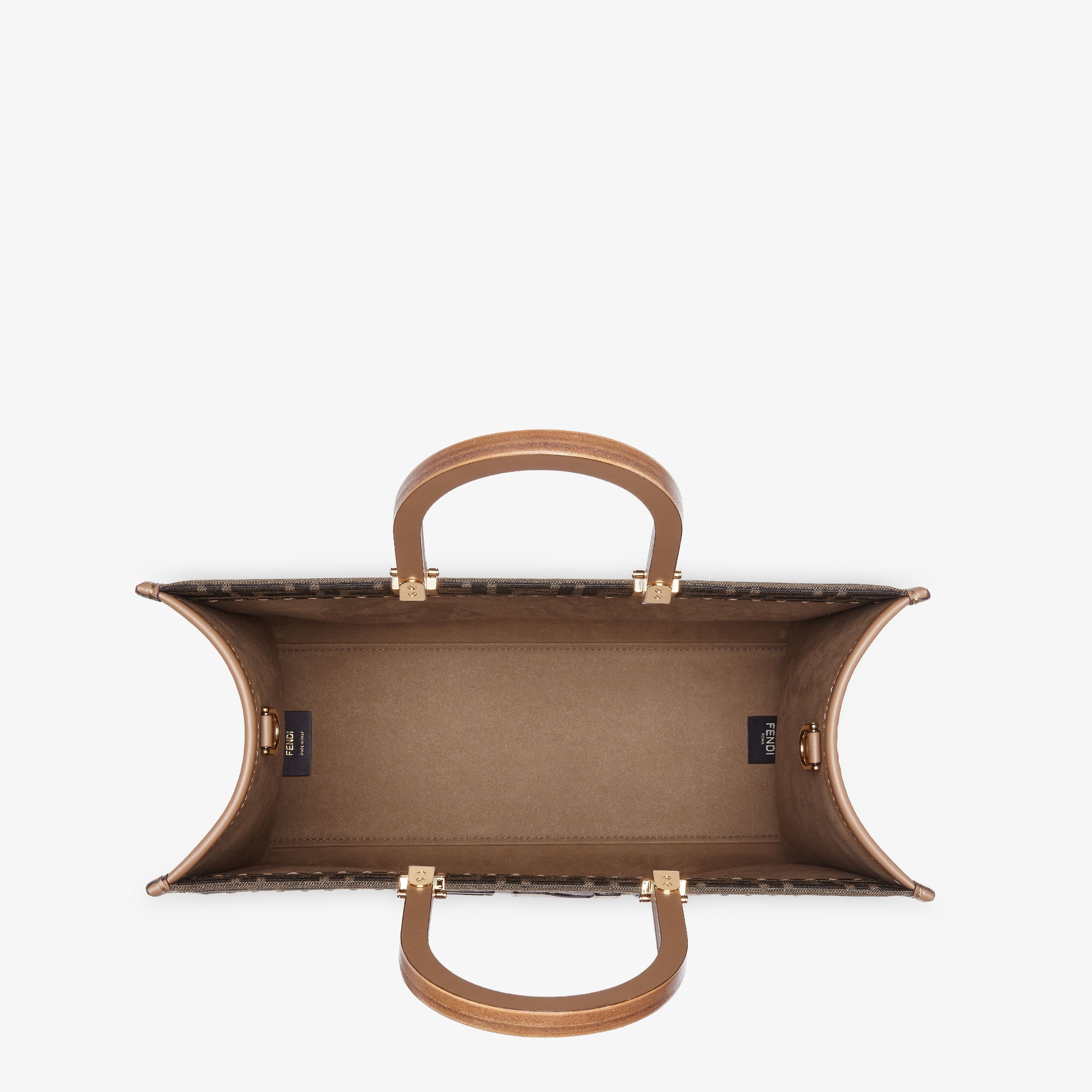 Fendi Sunshine Medium Fabric Brown | Fendi