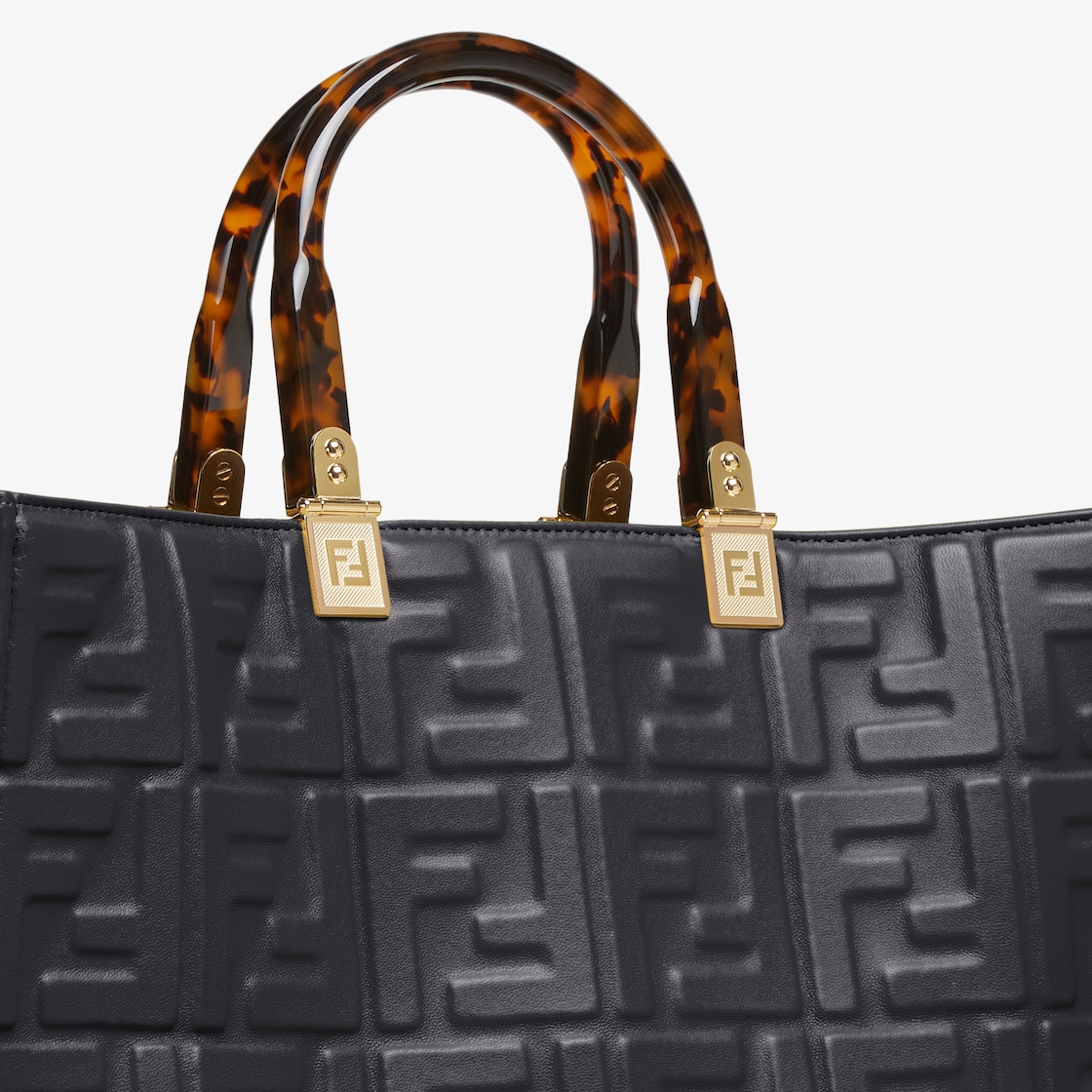 Fendi Black Tote w/ Phone Bag