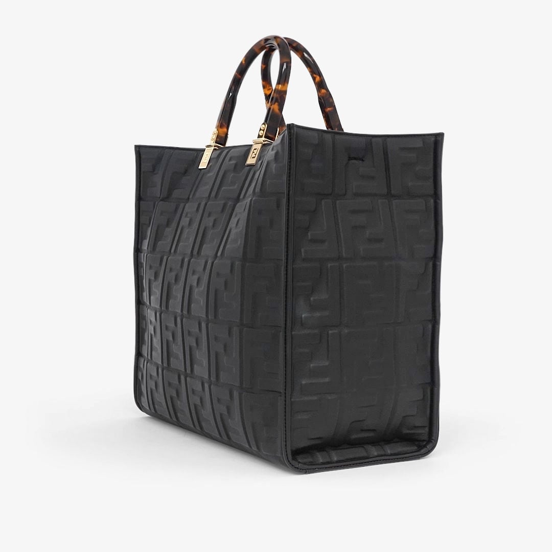 フェンディ サンシャイン ミディアム レザー ブラック | Fendi フェンディ サンシャイン ミディアム レザー ブラック | Fendi