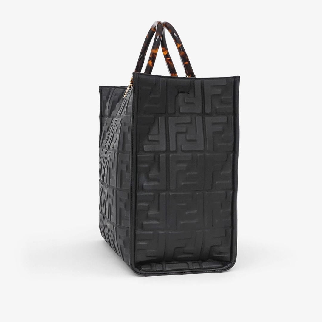 フェンディ サンシャイン ミディアム レザー ブラック | Fendi フェンディ サンシャイン ミディアム レザー ブラック | Fendi