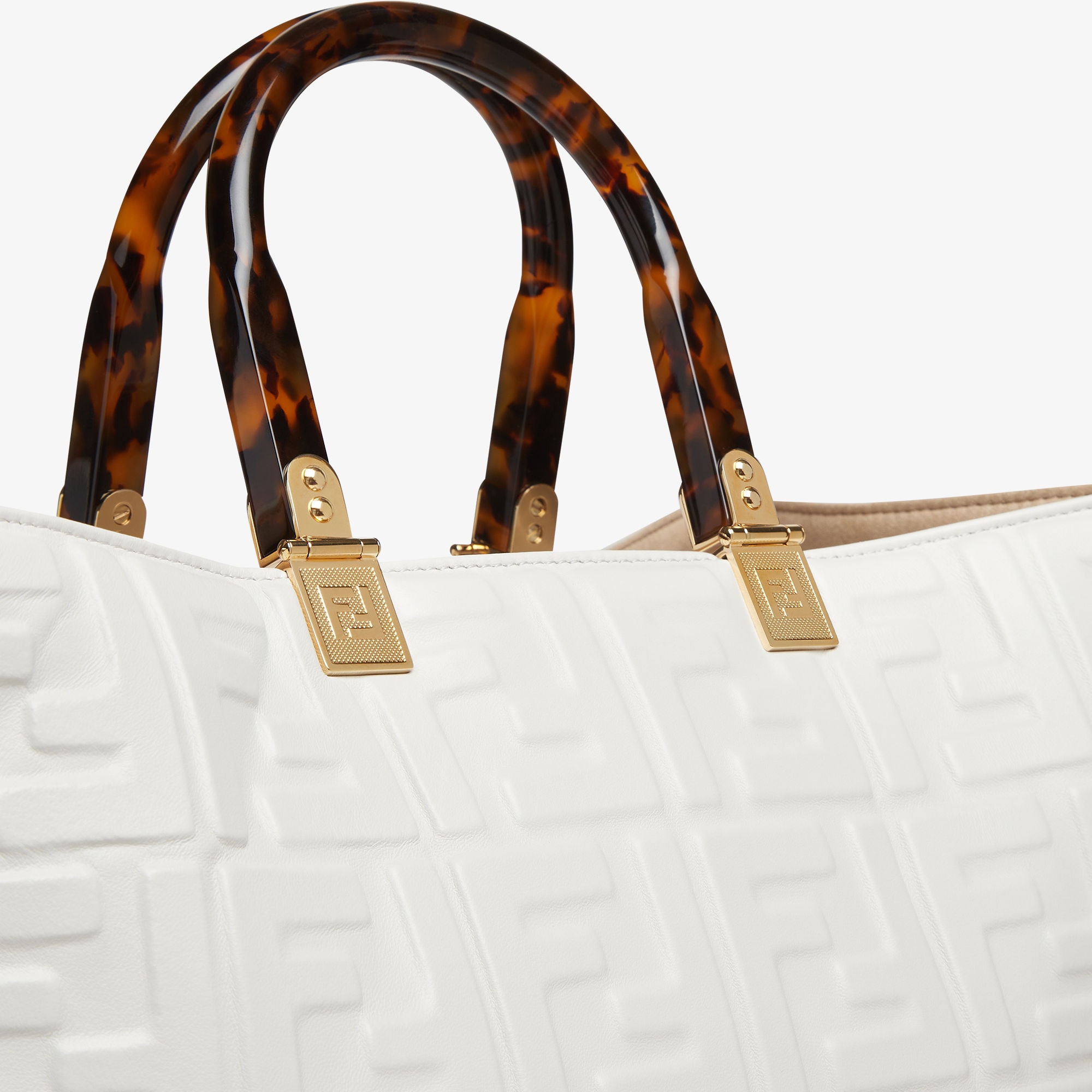 フェンディ サンシャイン ミディアム レザー ホワイト | Fendi フェンディ サンシャイン ミディアム レザー ホワイト | Fendi