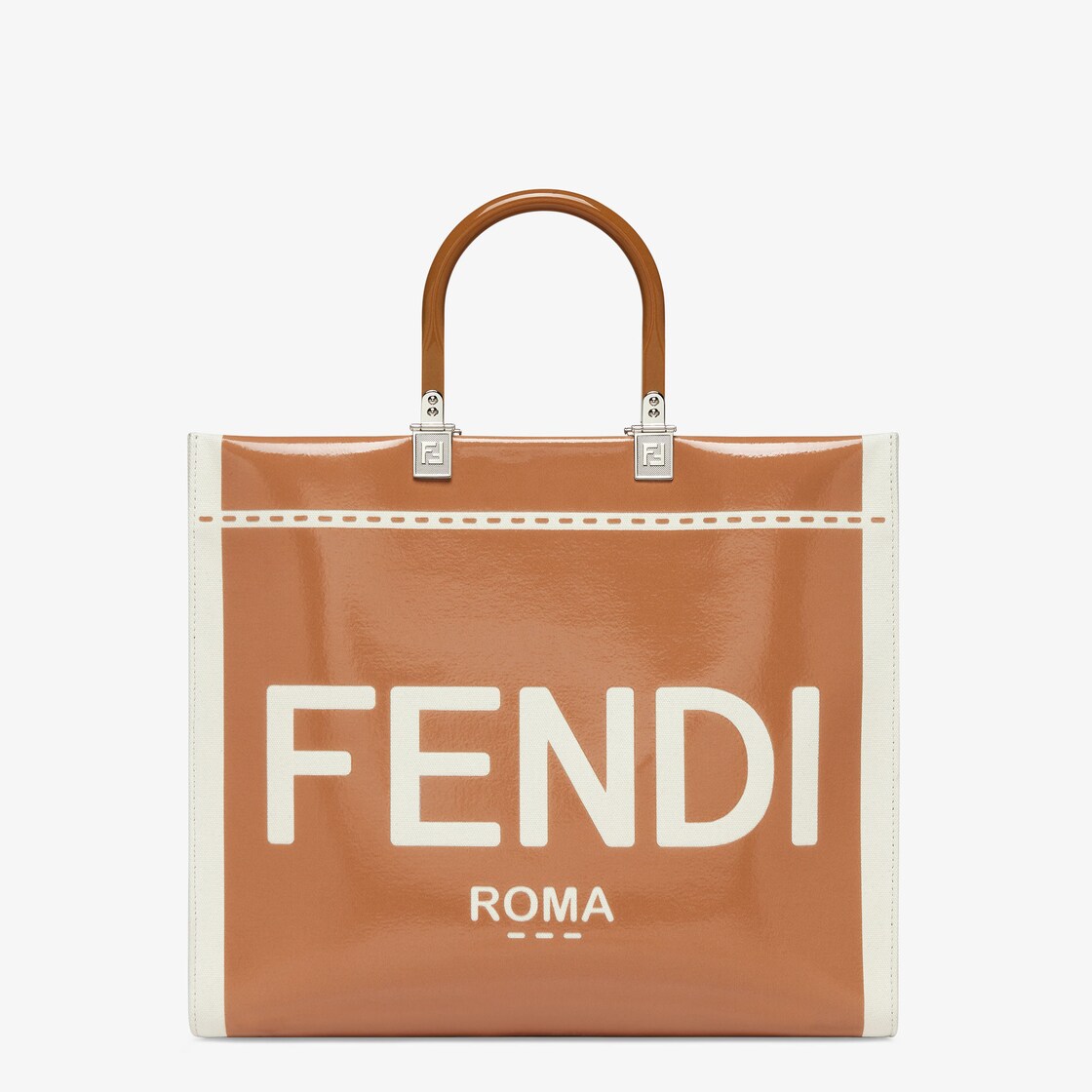 Fendi Fendi Women's Brown Polyester High Tech - Stylemyle