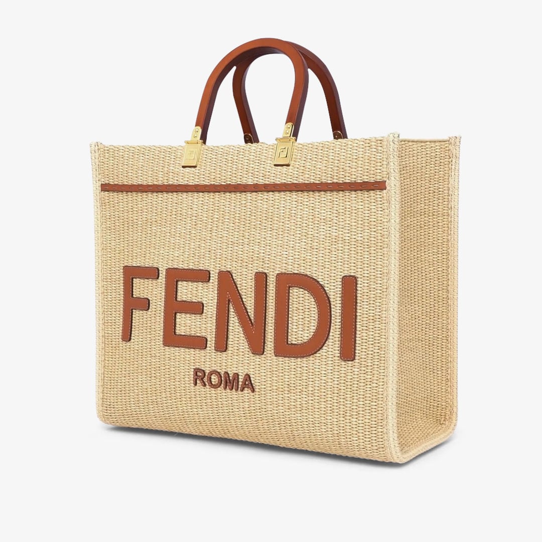 حقيبة Fendi Sunshine بحجم متوسط