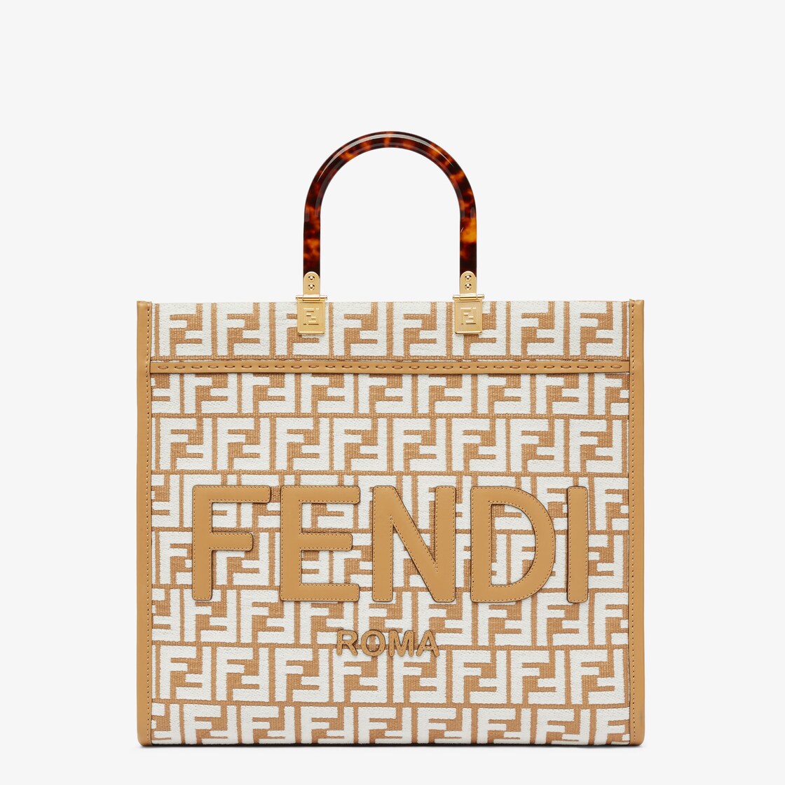 Fendi white clear clearance bag