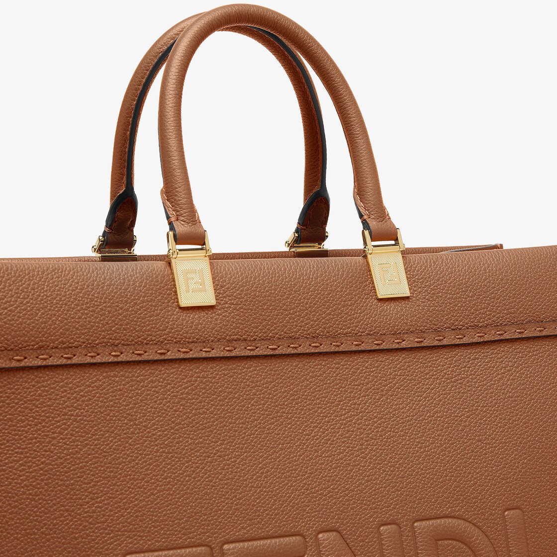 Fendi Sunshine Medium Leather Brown - Image 5/5